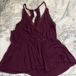 Maroon Tank